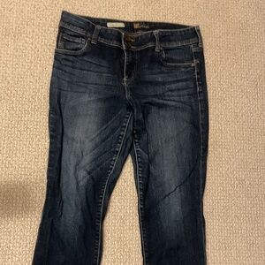 Kut from the Kluth Cameron Rolled Cuff Crop Jeans - 8